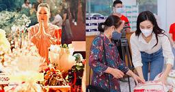 Hôm qua sao làm gì (15/9): NSND Hồng Vân giỗ tổ nghề tại nhà, Đỗ Thị Hà trân trọng khoảnh khắc làm từ thiện