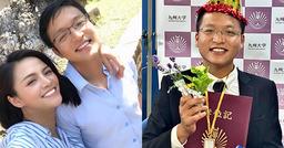 Thu Quỳnh khoe em trai ruột là trợ giảng của Đại học nổi tiếng Hàn Quốc