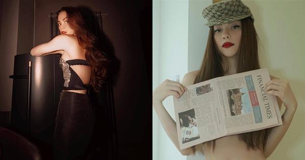 "Mẹ 3 con" Hồ Ngọc Hà khoe vòng eo phẳng lì như thời son rỗi