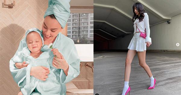 Hôm qua sao làm gì (3/11): Phí Phương Anh diện đồ hồng rực rỡ, Hà Hồ sang chảnh bên hai con