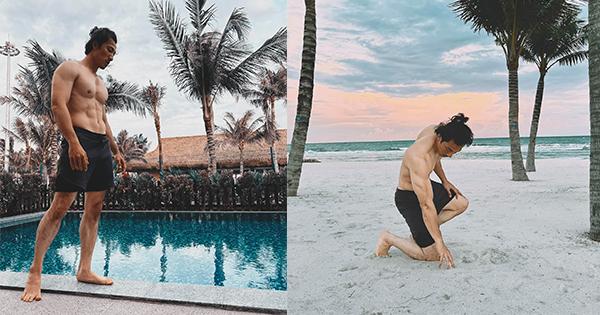 Liên Bỉnh Phát kể chuyện ngủ nướng, nhưng netizen chỉ mải trầm trồ với cơ bụng múi sầu riêng