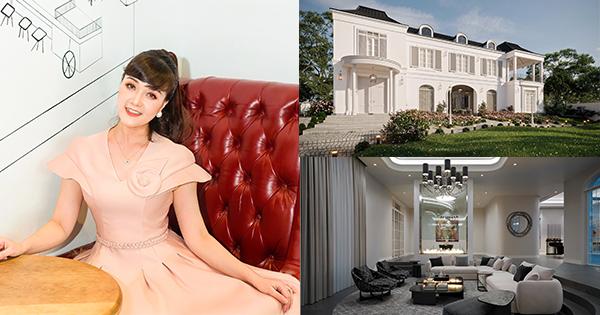 Vân Dung tự hào khoe biệt thự ngoại ô 250m2, sang trọng từng ngóc ngách, có cả sân khấu, bể bơi