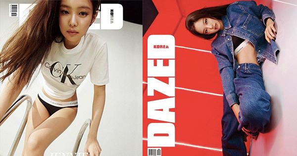 Mặc thiên hạ ồn ào vụ V (BTS) follow nhầm, Jennie bỏ túi thêm 8 trang bìa Dazed Korea