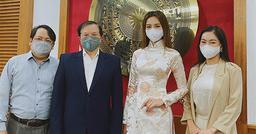 Hôm qua sao làm gì (10/1): Thùy Tiên diện kiến lãnh đạo Bộ Văn hóa Thể thao và Du lịch