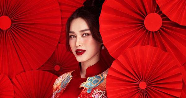 Đỗ Thị Hà sắc sảo thoát mác gái quê trong bộ ảnh Tết