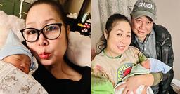 NSND Hồng Vân lên chức bà ngoại tại Mỹ, hào hứng khoe ảnh cháu ngoại mới sinh