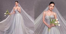 8/3, Cẩm Đan bất ngờ tung ảnh cô dâu, khoe vòng 1 phồn thực căng tràn