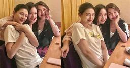 Từ Hy Viên xuất hiện hậu tái hôn với người tình thủa đôi mươi, mặt mộc ở tuổi 47 gây chú ý