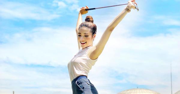 Hôm qua sao làm gì (21/3): Hoa hậu Phan Hoàng Thu chơi golf 3 năm chưa quen đại gia nào