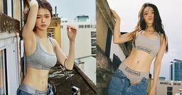 Linh Ka cởi cúc quần, khoe nội y nóng bỏng không kém Jennie (BLACKPINK)