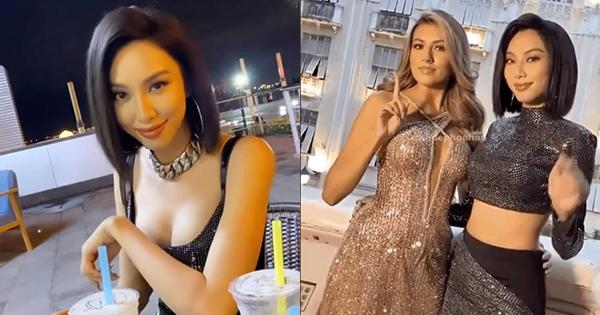 Thùy Tiên thể hiện đẳng cấp "beauty queen" với tóc ngắn khác lạ, mặc hở táo bạo