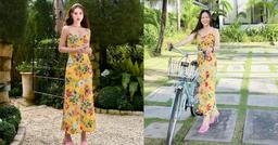 Mẹ Ninh Dương Lan Ngọc U60 diện đồ đôi với con gái, fan phán "như 2 chị em"