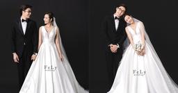 Trọn bộ ảnh cưới full HD của Huyền Lizzie - Đình Tú trước khi đóng máy Thương ngày nắng về