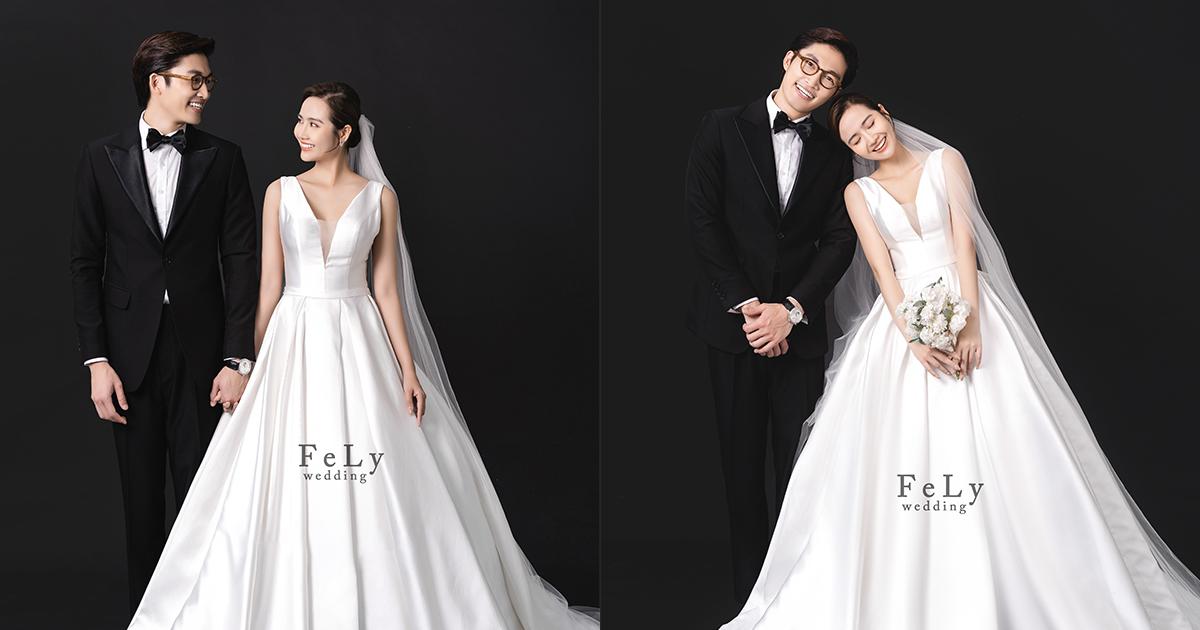 Trọn bộ ảnh cưới full HD của Huyền Lizzie - Đình Tú trước khi đóng máy Thương ngày nắng về