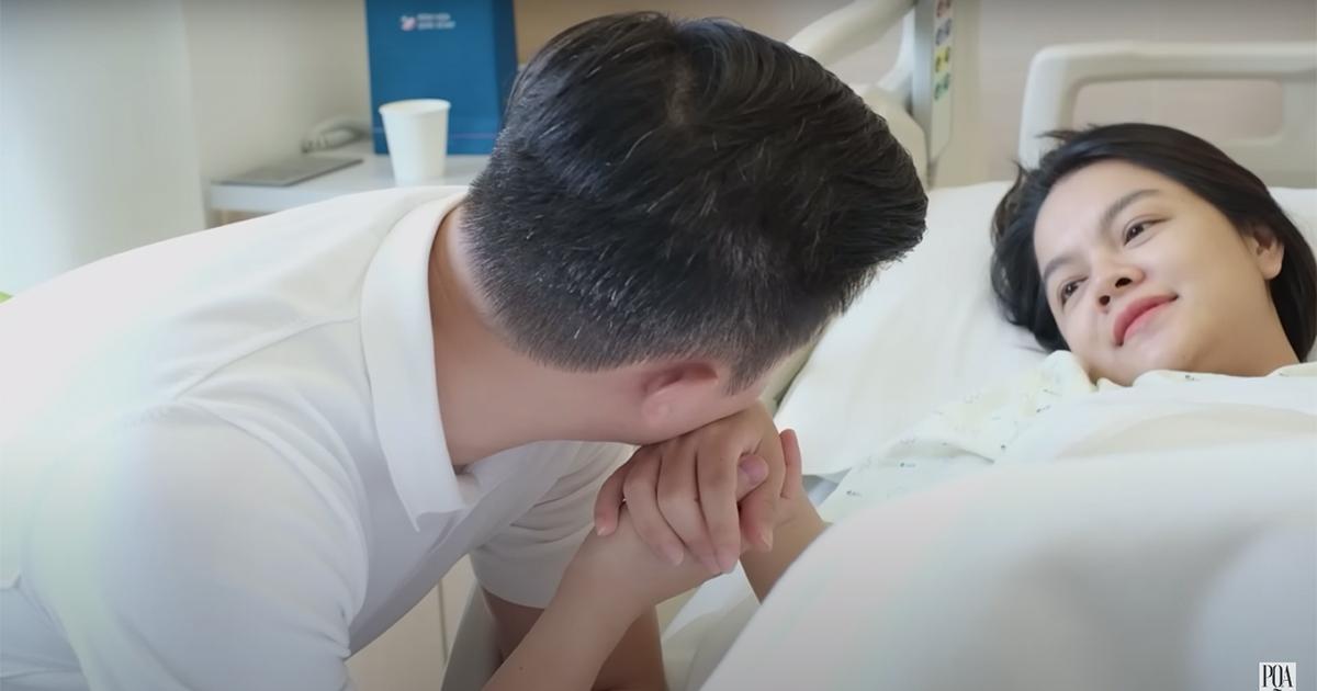 Hành trình vượt cạn của Phạm Quỳnh Anh: Bạn trai sát bên, ôm hôn không rời
