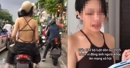 Cô gái mặc "thiếu vải" ở Xã Đàn đích thân quay clip phản hồi: "Thích thì mặc"