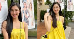 Á hậu 2 Phương Nhi mặt mộc đẹp không tì vết, xứng danh "em gái quốc dân"