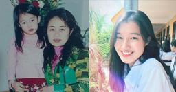 Ảnh thời cấp 3 của Á hậu Phương Nhi: Không son phấn vẫn như lúc đăng quang