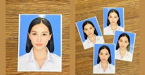 Nhan sắc bất chấp ảnh thẻ của Tiểu Vy, hoá ra là do "ảnh tổ" độ