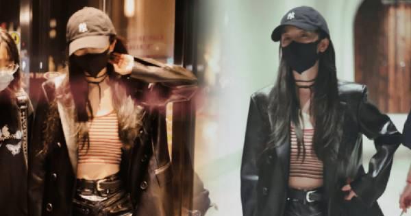 Dương Mịch xuống sắc không phanh, mắt sưng húp ở sân bay