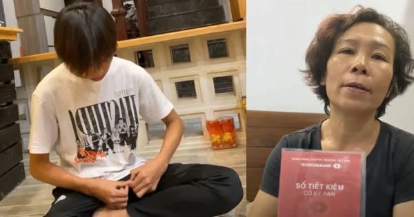 Mẫu sổ tiết kiệm Techcombank của mẹ Hồ Văn Cường được mở vào năm nào?