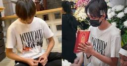 10 ngày diễn ra tang lễ Phi Nhung, mẹ con Hồ Văn Cường chỉ mặc 1 chiếc áo