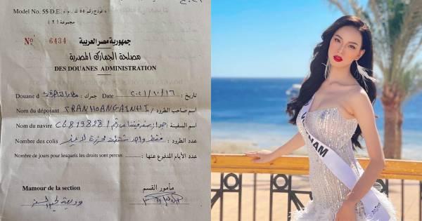 Trần Hoàng Ái Nhi vẫn không được Hải quan Ai Cập trả hành lý dù đã được BTV Miss Intercontinental giúp đỡ