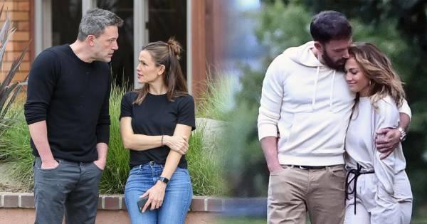 Ben Affleck dắt tình mới và vợ cũ đưa con đi chơi Halloween, cả nhà cùng vui