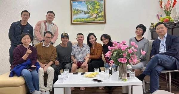 MC Thảo Vân đến thăm Công Lý, phản ứng của chồng cũ ra sao?