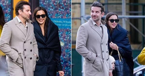 Nghi vấn Irina Shayk và Bradley Cooper tái hợp khi tình tứ đưa con dạo phố