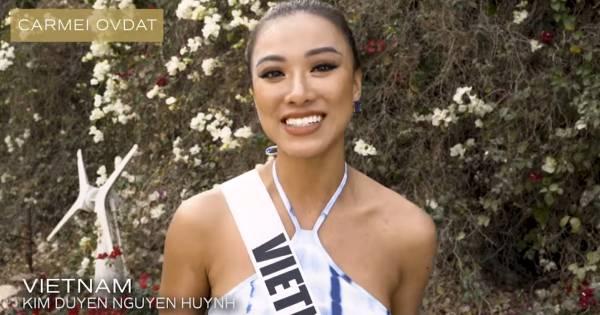 Kim Duyên xuất hiện trên trang chủ của Miss Universe, tự tin "bắn" tiếng Anh