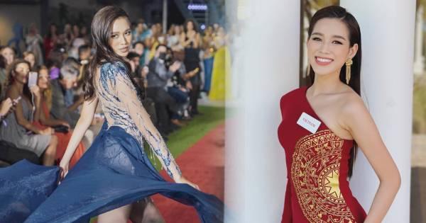 Vượt đại diện Brazil, Hoa hậu Đỗ Thị Hà đứng đầu nhóm 9 phần thi Head to Head Challenge