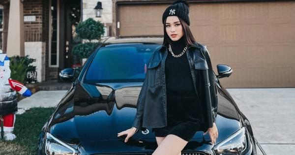 Hoa hậu Đỗ Thị Hà học online từ Mỹ dù lệch múi giờ