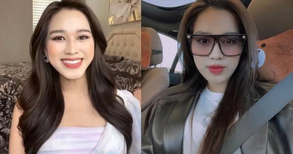 Hoa hậu Đỗ Thị Hà đi làm đẹp để chuẩn bị về Việt Nam