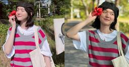 Mùng 4 Tết Hải Tú khoe ảnh mới, đậm chất Sơn Tùng M-TP