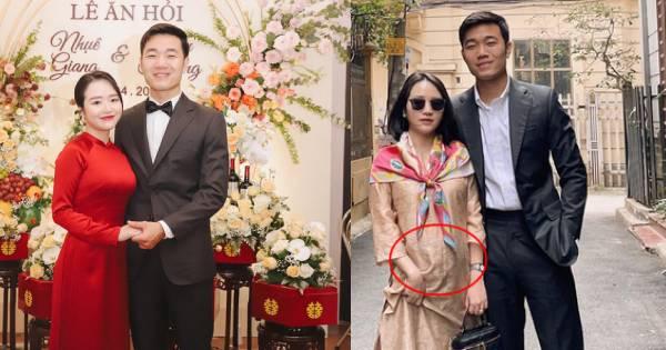 Vợ Xuân Trường công khai chuyện mang thai dịp Tết Nguyên Đán