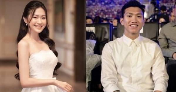 Lan truyền thiệp cưới của Đoàn Văn Hậu và Doãn Hải My