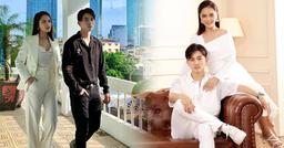 Thu Quỳnh và Hoàng Anh Vũ đồng loạt đăng ảnh tình tứ bên nhau