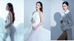 Hoa hậu Đỗ Mỹ Linh hé lộ hình ảnh mang thai con đầu lòng, nhan sắc đằm thắm của phu nhân hào môn