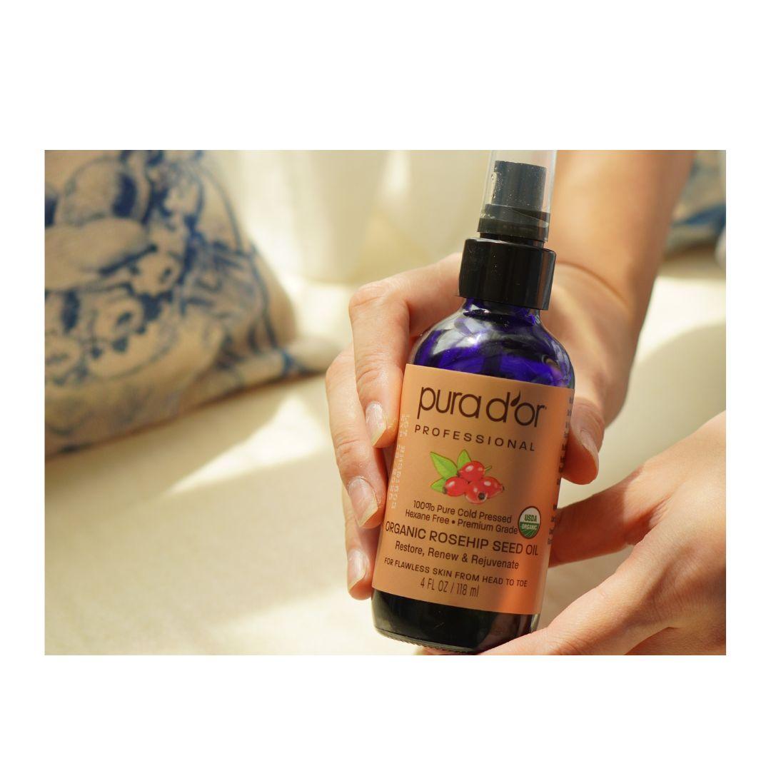 Kiểm chứng Dầu hạt Tầm Xuân Pura D'or - Dầu Dưỡng Trị Rạn Cho Mẹ Bầu Tốt Nhất Hiện Nay