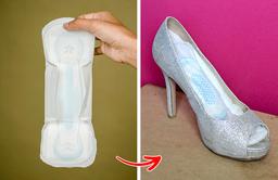 5 cách giúp bạn hết đau chân khi đi giày: Đừng quên chiếc băng vệ sinh!