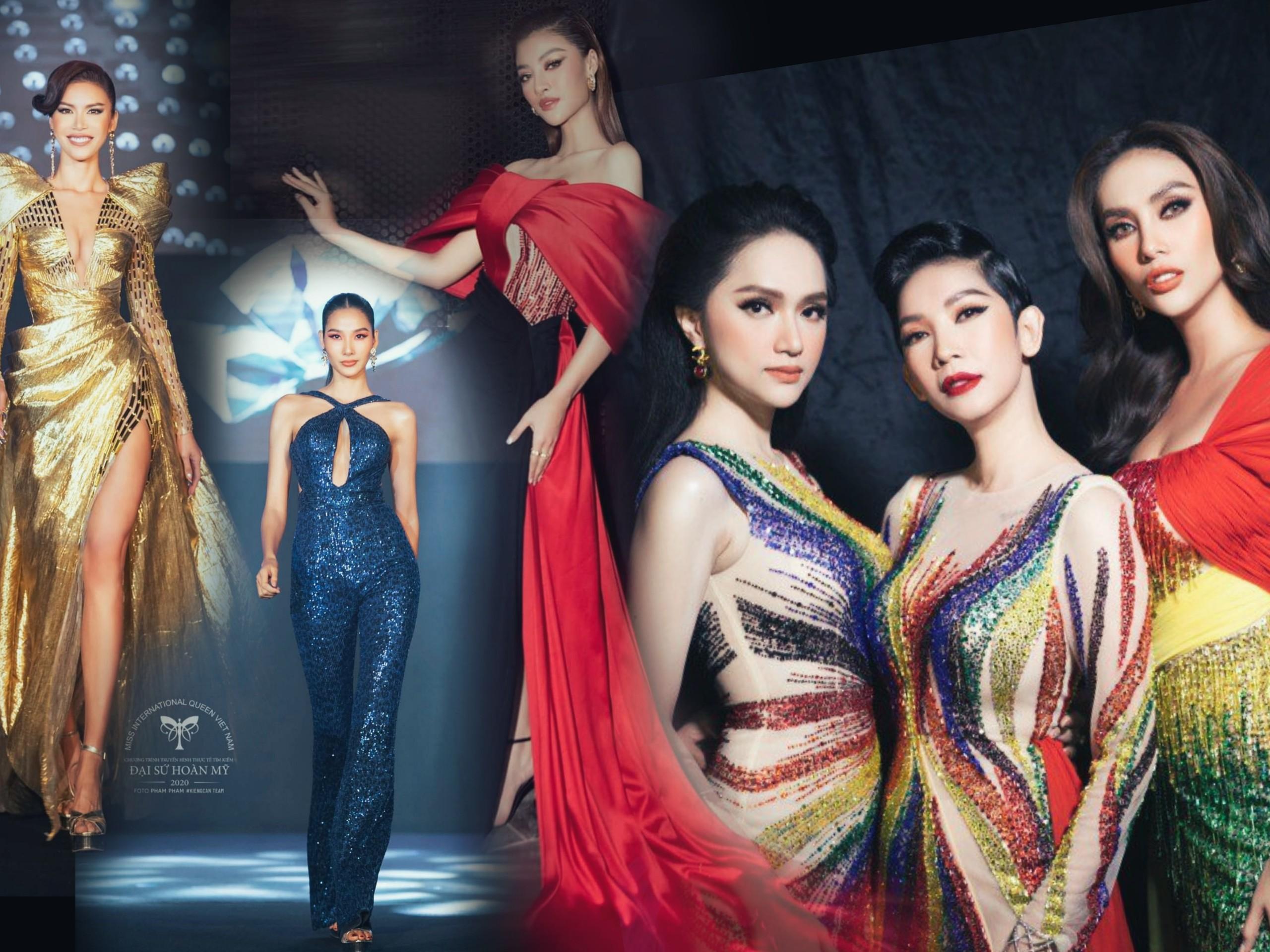 Hương Giang, Võ Hoàng Yến mặc váy sắc màu LGBT thắp sáng sân khấu