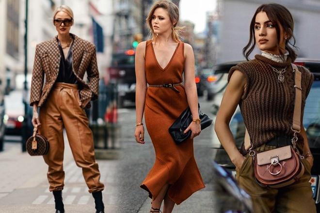 Diện màu nâu không già như bạn nghĩ