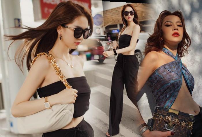 Ngọc Trinh, Chi Pu và nhiều sao nữ Việt "điểm danh" trend quấn khăn làm áo