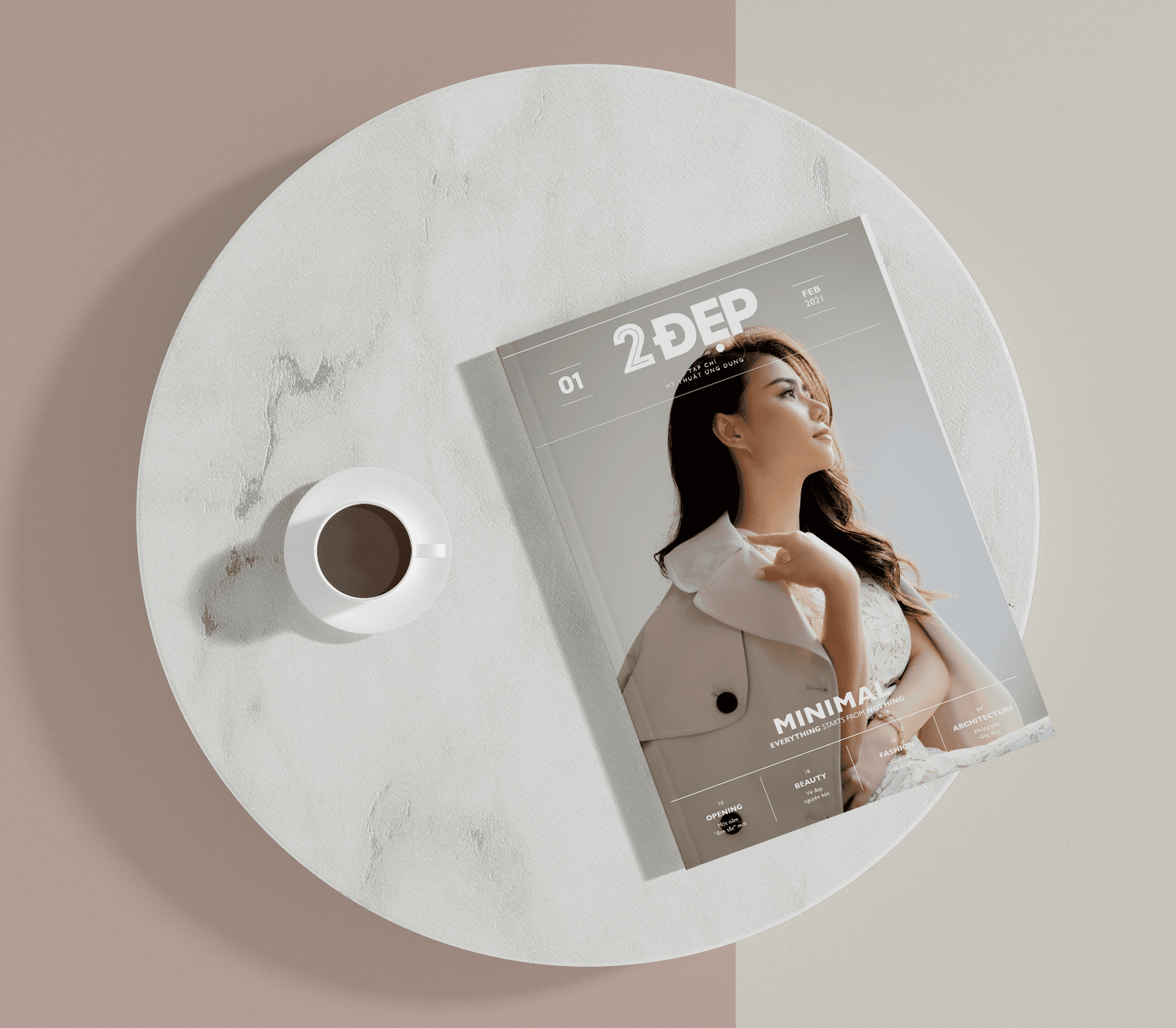 2ĐẸP MAGAZINE: Mang đến những vẻ đẹp bản nguyên trong tầm mắt