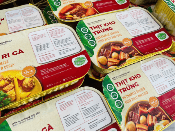 Organicfood.vn theo chân Jack Ma bán thực phẩm đóng gói sẵn