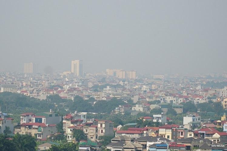 Chỉ số chất lượng không khí Hà Nội ở mức kém về đêm