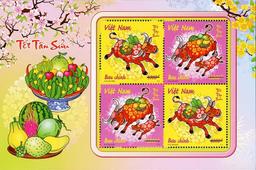 Ra mắt bộ tem "Tết Tân Sửu" mừng năm mới 2021
