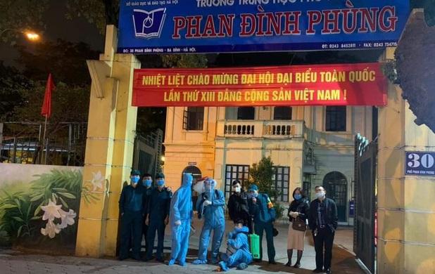 Trường THPT Phan Đình Phùng, Hà Nội nghỉ học ngay từ hôm nay vì 3 học sinh F1, F2