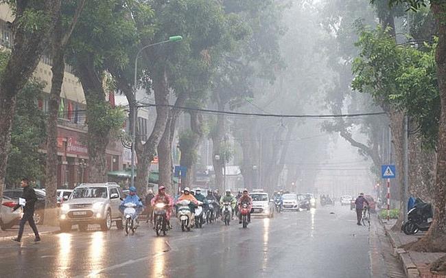 Thời tiết 1/2: Bắc Bộ trời nhiều mây, có mưa nhỏ, trời rét
